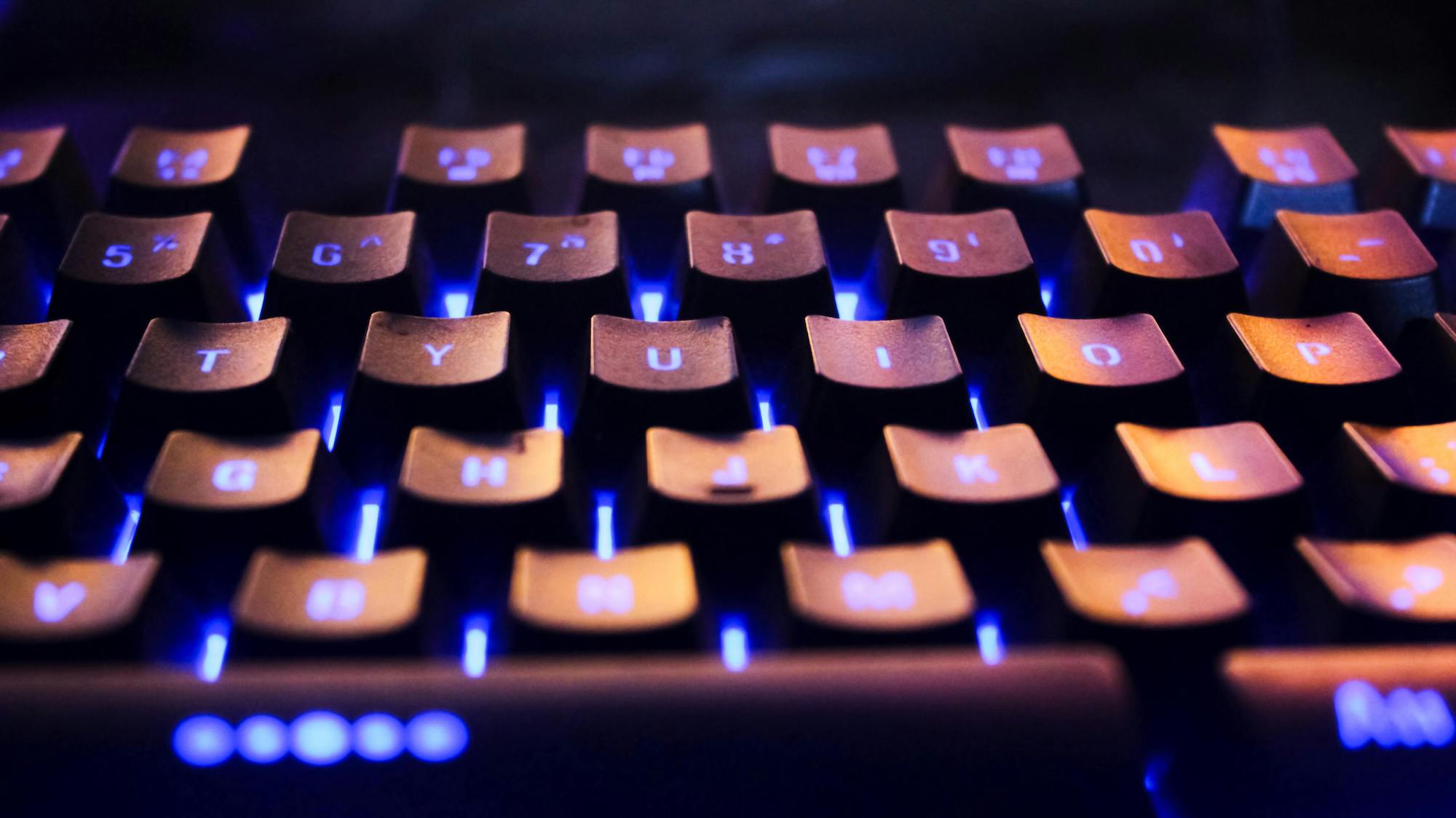 Your keyboard — the keys you actually need